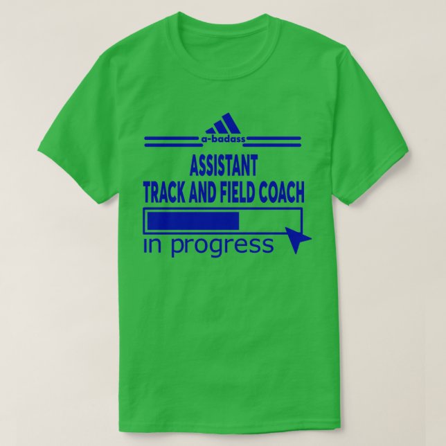 BISTÅNDSSPÅR OCH FÄLT COACH T SHIRT (Design framsida)