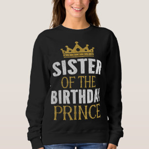 Bister av födelsedag prins Boys Bday Party Gift T Shirt