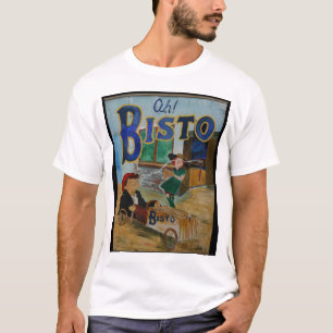 Bisto vintage affisch tröja