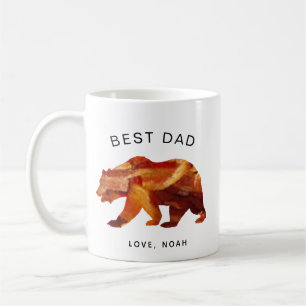 Biston Bq älskare pappa björn fars dag Kaffemugg