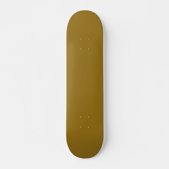 Bistre Brown (fast färg) Mini Skateboard Bräda 18,5 Cm (Framsida)