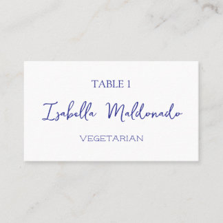 Bistro Bröllop Placera kort med val av middag