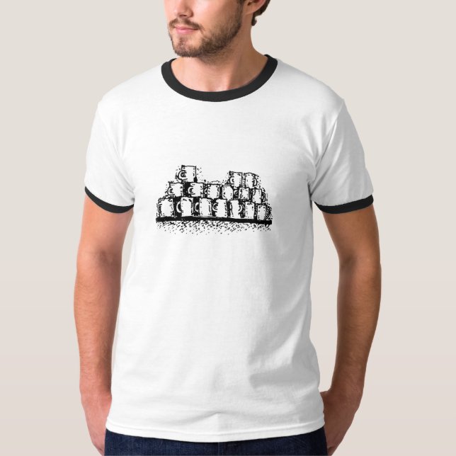 Bistromuggar T Shirt (Framsida)
