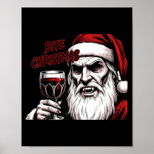 Bit jul Vamre jultomten Vintage Comic Boo Poster