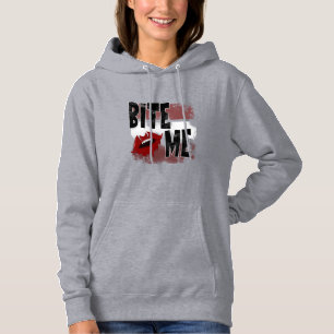 Bit mig - Cool citat - Halloween - Fladdermus T Shirt
