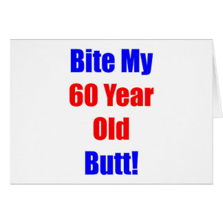 Bita 60 min ända hälsningskort