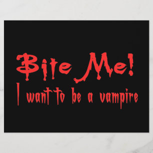 Bita att jag vill vara en vampyr