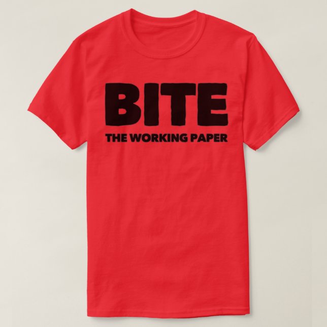 Bita av papper t shirt (Design framsida)
