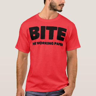 Bita av papper t shirt