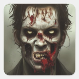 bita-etikettuppsättning fyrkantigt klistermärke