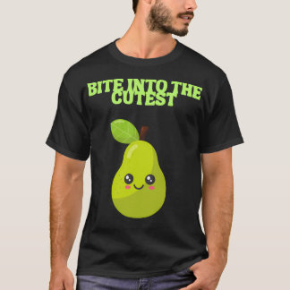 Bita I Den Sötaste-Kawaii Päron-Klassiska Versione T Shirt