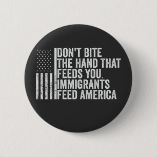 Bita inte handen som Matar dig amerikan Knapp