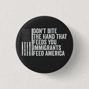 Bita inte handen som Matar dig amerikan Knapp