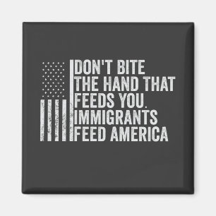 Bita inte handen som Matar dig amerikan Magnet