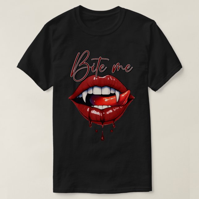 Bita Me 1 T Shirt (Design framsida)