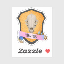 Bita Me Badger Skull