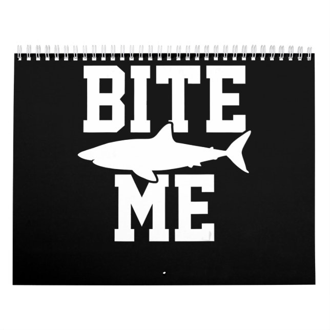 Bita Me - hajbiologins gift - Djurhav Kalender (Omslag)
