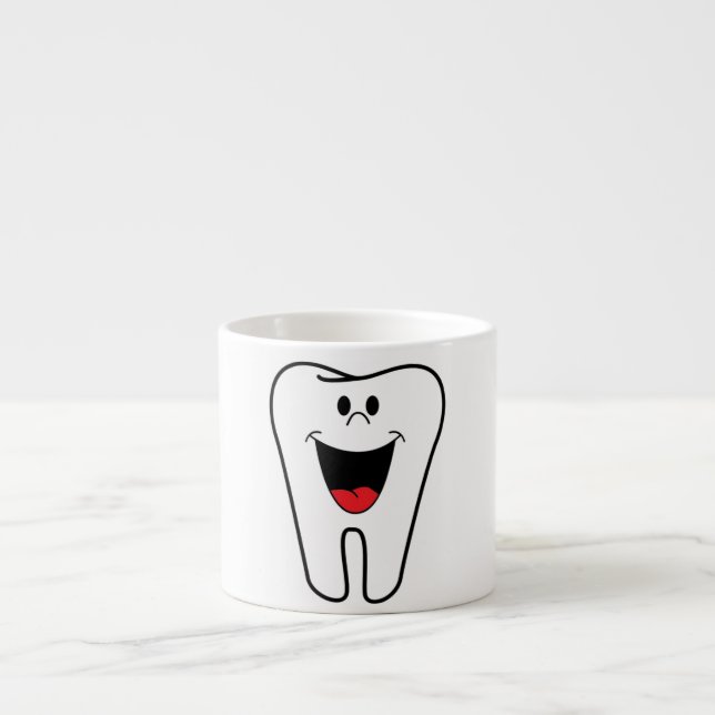 "BITA ME" TOOTH ESPRESSOMUGG (Framsidan)