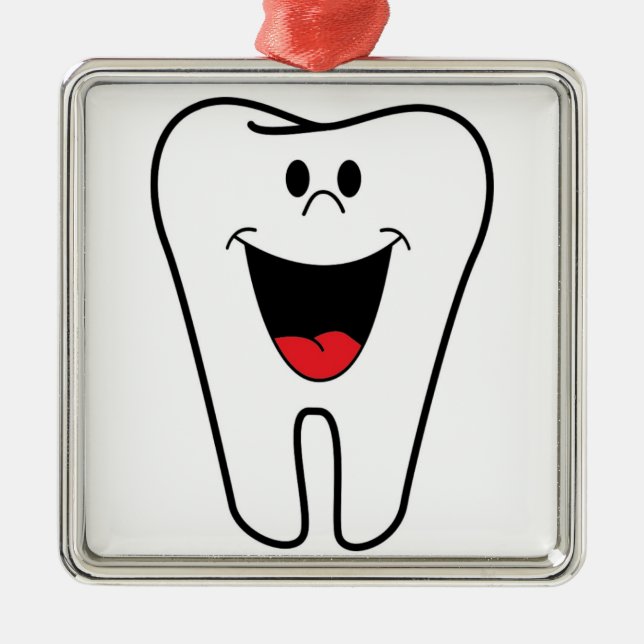 "BITA ME" TOOTH JULGRANSPRYDNAD METALL (Framsidan)