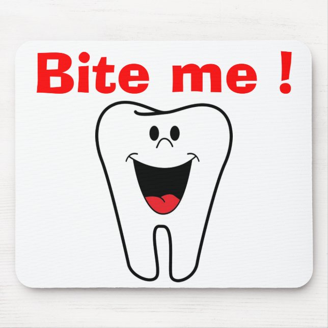 "BITA ME" TOOTH MUSMATTA (Framsidan)
