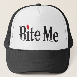 Bita mig (blod) truckerkeps