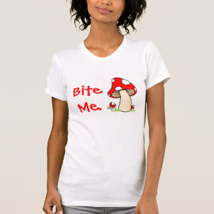 Bita mig champinjonskjortan tee shirt