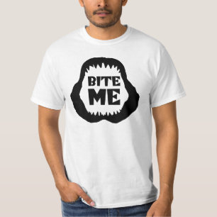 Bita mig citat - Shark Jaws T-Shirt