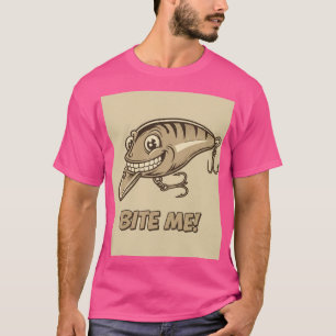 Bita mig! Fiskelöjlighet T-Shirt