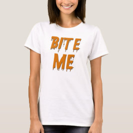Bita mig Halloween Tee Shirt