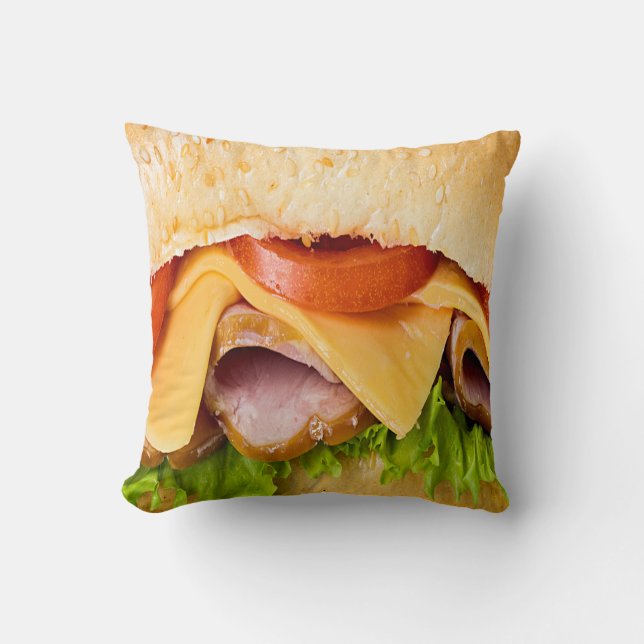Bita mig inte Sandwich Kudde (Framsida)