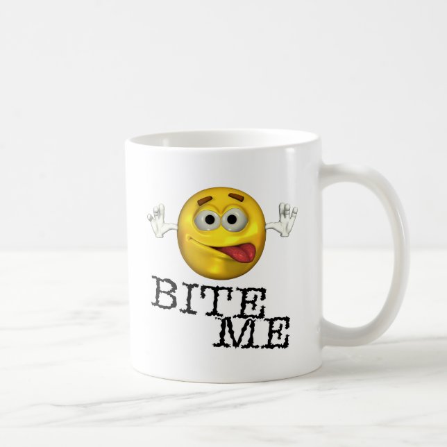 Bita mig! kaffemugg (Höger)