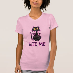 Bita mig! Kattgåvadesigner Tröja
