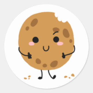 Bita mig - klistermärkear runt klistermärke