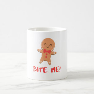Bita mig! pepparkaksgubbe kaffemugg