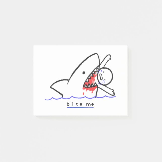 Bita mig post-it block (Framsida)