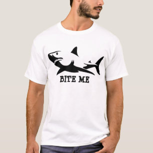 Bita mig Shark, T-shirt