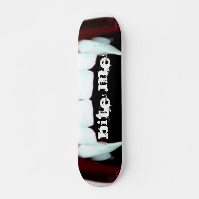 Bita mig skateboard bräda 19,5 cm (Framsida)