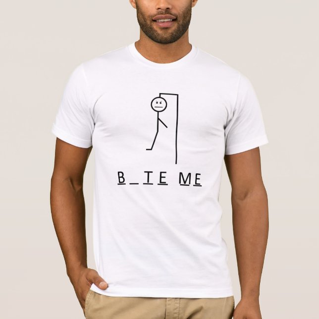 Bita mig t-shirt (Framsida)
