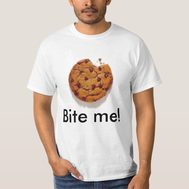 Bita mig! t shirt (Framsida)
