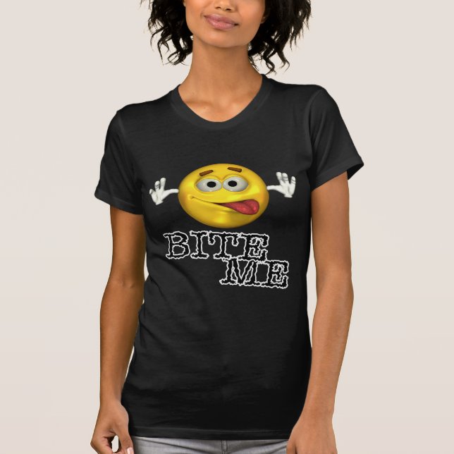 Bita mig! tee shirt (Framsida)