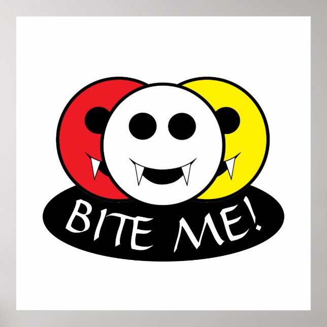 Bita mig! Vampire Poster (Framsidan)