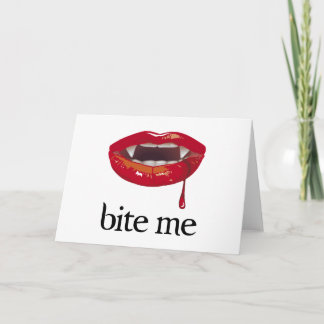 Bita mig vampyren kort