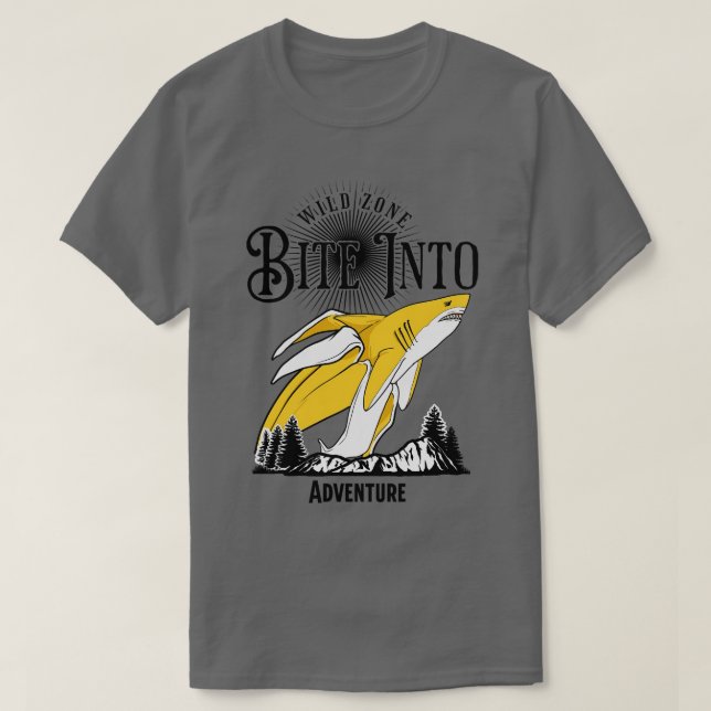 Bita till Vild Zon Adventurous 1 T Shirt (Design framsida)