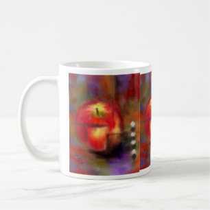 Bita-Trippeln för kärlek avbildar först koppen Kaffemugg