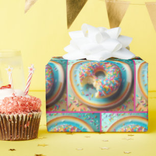 Bita ut från blodkärl med sprinkler presentpapper