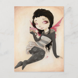 Bita- Vampire goth Cupaka Postcard Vykort