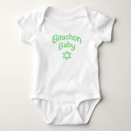 Bitachon Baby Grönt Bodykostym T Shirt