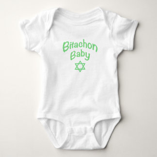 Bitachon Baby Grönt Bodykostym T Shirt