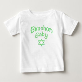 Bitachon Baby Grönt T-shirt