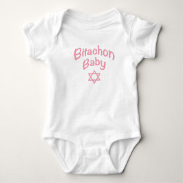 Bitachon Baby Rosa Infant Bodykostym T Shirt